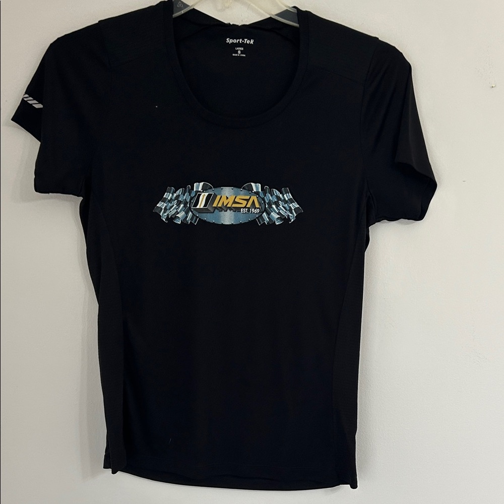 Sport-Tek Black Short Sleeve Tee with Graphic